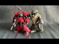 gunpla making of hguc acguy msm 04 zeon remnant color weathering battle damage custom build