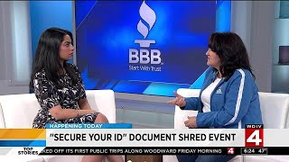 'Secure your ID' document shred event