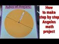 Types of angles maths working model | angels math project for school  | maths working  project