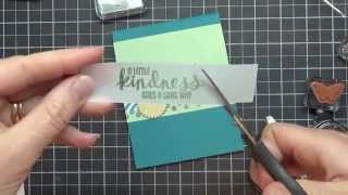 Stamping 101: How To Use Vellum Card Stock