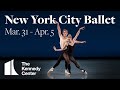 New York City Ballet @ The Kennedy Center  |  Mar. 31 - Apr. 5, 2020