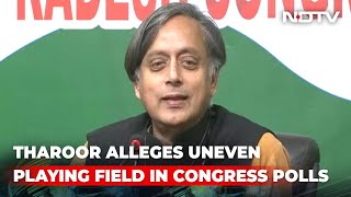 Leaders Welcome Mallikarjun Kharge, Not Me: Shashi Tharoor