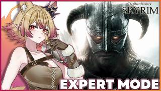 Climbing the Highest Mountains ✨ Expert Mode [ Skyrim / Vylett Moonheart / #vtuber ]