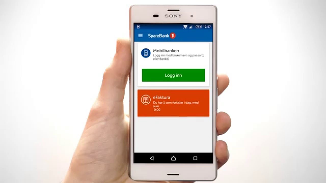 Ny Mobilbank-app Fra SpareBank 1 - Android - YouTube