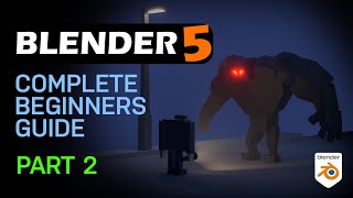 Blender 5 Complete Beginners Guide - FREE COURSE - Part 2 Materials