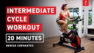 Intermediate Cycle Workout: CONQUER YOUR CLIMB | 20 Minutes