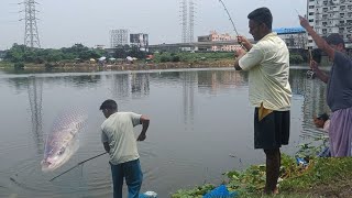 🎣ফিশিং🎣কাতলা আর কাতলা ধরা পর পর 🎣|| Katla fishing back to back at science city dhopa pukur ||🎣