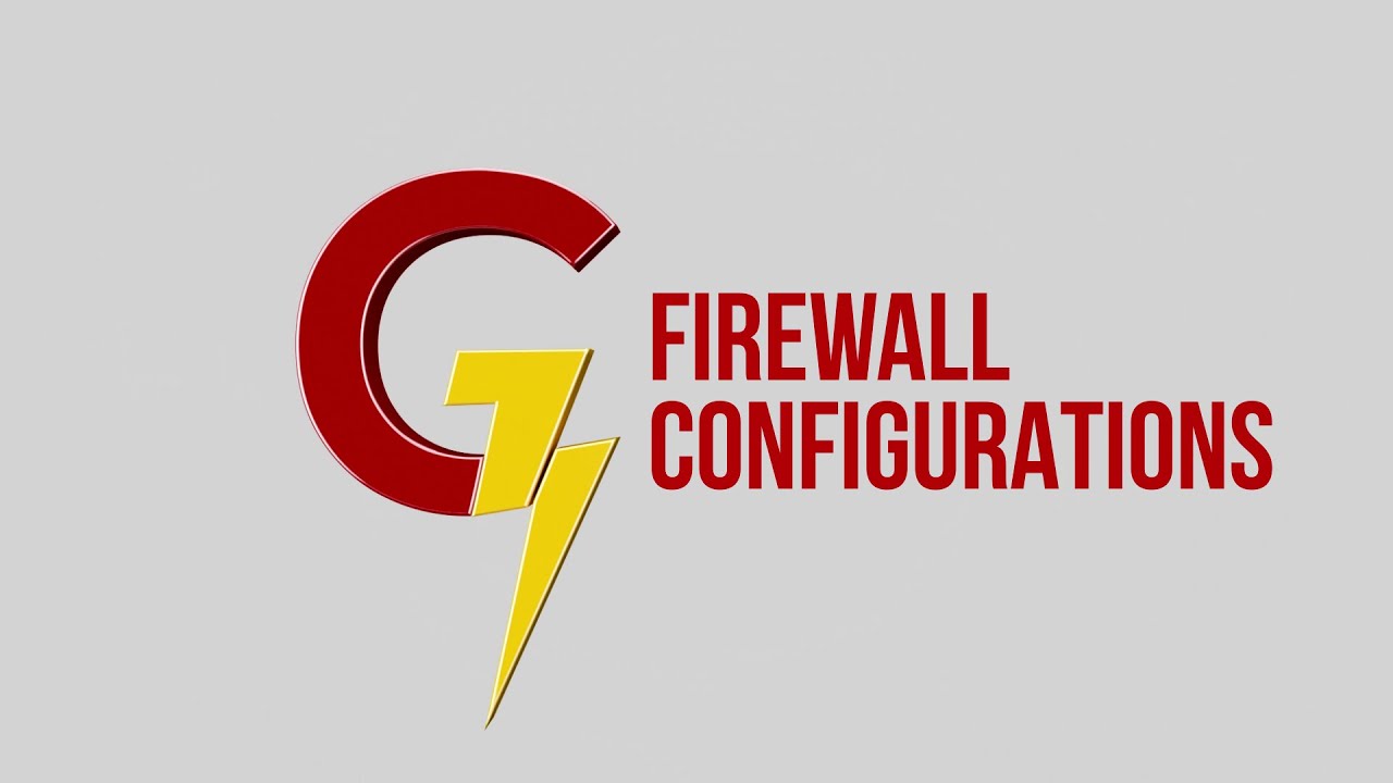 How To Configure Firewall Youtube