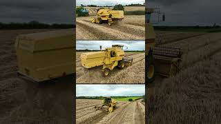 New Holland 8055 cutting away at barley #arimagery #farming #agriculture