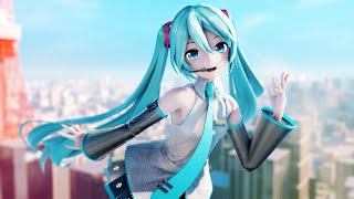 【MMD】イロドリミライ / Irodori Mirai (by 八王子P)【YYB初音ミク】