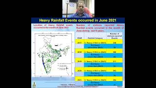 Weather Review for past one week and Weather Forecast for next two weeks (Hindi) Dated 01.07.2021
