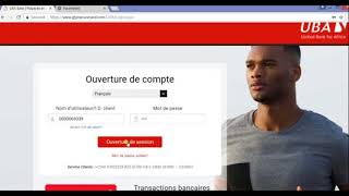 Africard: 1ère CONNEXION A VOTRE COMPTE UBA