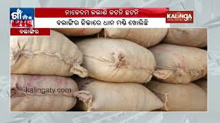 Paddy procurement yet to get started in several Mandis of Balangir District || Kalinga TV