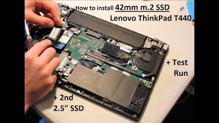 Lenovo ThinkPad T440 m.2 SSD and 2.5\