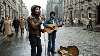 Bob Marley Joins a Street Musician — The Crowd Has NO IDEA Who He Is