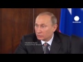 putin condemns protesters mercenary agenda