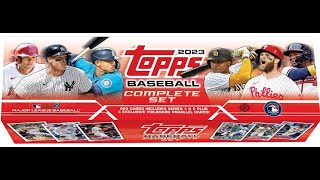 #カラフル BGBPB MLB 2023 TOPPS COMPLETE SET BOX BREAKS BROG水道橋店 トレカ開封動画 スポーツカード メジャーリーグ　ボックス開封