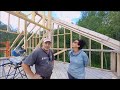 She Can't Believe It...Off Grid Post And Beam Build.