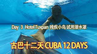 古巴12天第三天 Day03 birds, diving case 残疾小鸟 试用潜水罩水下拍摄 Cuba 12 days Trip