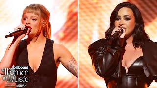 Luísa Sonza Performs “Chico” & “Penhasco2” With Demi Lovato | Billboard Women In