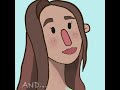 drawing a cartoon profile picture leanne shorts