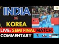 Live: INDIA VS KOREA SEMI FINAL || MEN'S HOCKEY ASIAN CHAMPIONS TROPHY LIVE #hockey |