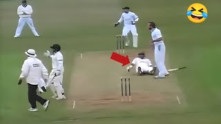 10 Funny Dismissals In Cricket Ever 🤣|| Funny Cricket Moments