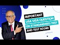 IMPORTANT USA Visa Question on Standardised Test and Test Score