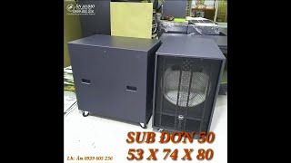 VỎ SUB ĐƠN 50 ( 53 X 74 X 80 )| Ân 0939605256