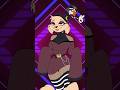 Smexy Borzoi & Meowskulls New Goth Looks #shorts #animation