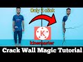 Wall Crack Magic Tutorial | Kinemaster | In Hindi | TechBoy Sagar