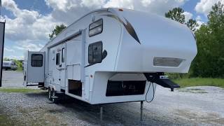 SOLD 2011 Keystone RV Cougar 322QBS Fifth Wheel Travel Trailer Walkthrough, Tri State RV, Anna IL