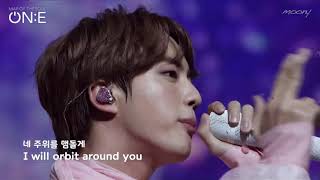 Jin of BTS Moon Live Stage mix Eng sub...