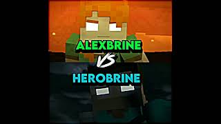 Alexbrine Vs Herobrine