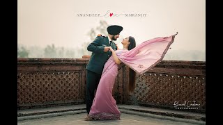 Amandeep ♡ Simranjit | Best Pre Wedding | 4K | Bansal Creations Photography | Lal Haveli | 2022