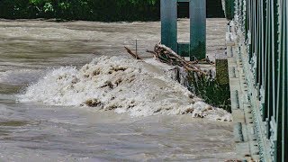 Inn Hochwasser Innsbruck 12.06.2019 - Tag 2