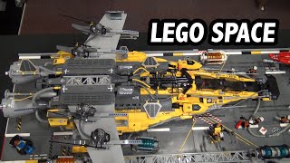 Custom LEGO Spaceships and Docking Base | Great Western Brick Show 2019