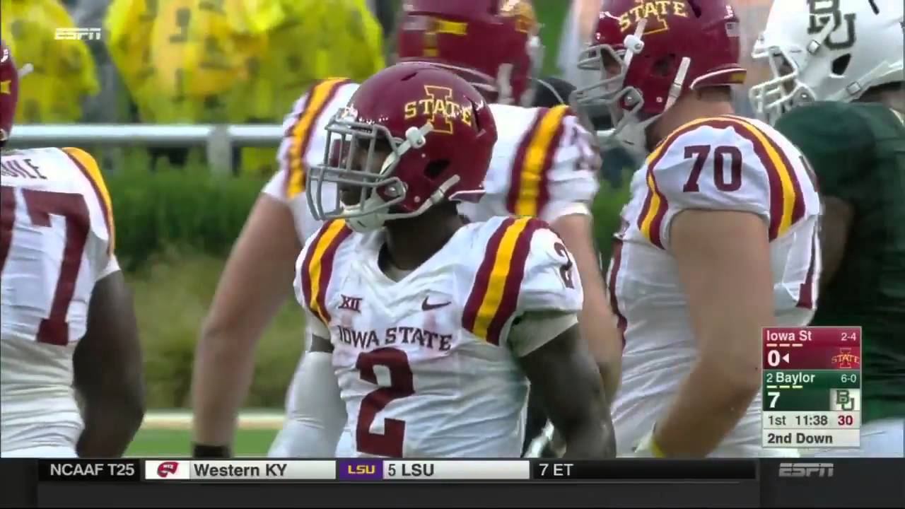 Iowa State Cyclones Vs Baylor Bears 10-24-2015 - YouTube