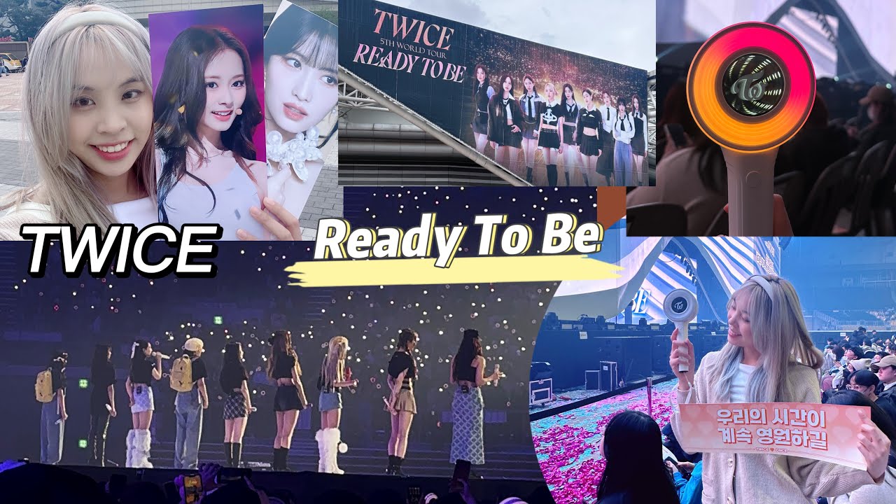 TWICE 5th World Tour ‘Ready To Be’ Seoul Day 2!! - YouTube