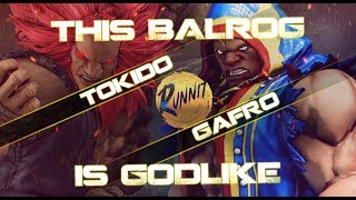 ROHTO Z! | Tokido (Akuma) vs. OC | Gafro (Balrog) - SFV Online Ranked - Evo Champ vs. GODLIKE Boxer