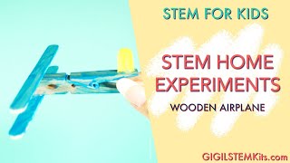 DIY Wooden Airplane | Engineering for Kids | STEM for Kids