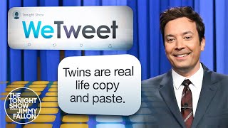 WeTweet: Lucky Charms, Twins and Pig Relationships | The Tonight Show Starring Jimmy Fallon