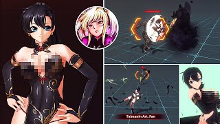 *FIRST IMPRESSIONS* Fuuma Tokiko Character Skills & Ultimate! Shes Very Good! (Action Taimanin)
