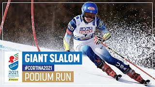 Mikaela Shiffrin | Silver | Women's Giant Slalom | 2021 FIS World Alpine Ski Championships