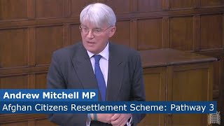 Afghan Citizens Resettlement Scheme: Pathway 3, 19 Jan 2023