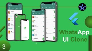 Flutter WhatsApp UI Clone Part-3 | Flutter app | Speed Code | Flutter tutorial