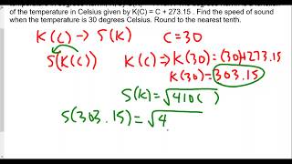 Algebra 2 Function Foundations Lesson 3: Function Composition HW Review Part 3