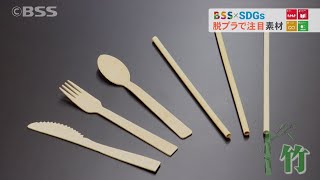 「BSS X SDGs」   脱プラで注目の素材…竹