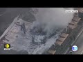 sao paulo plane crash live plane crashes on busy streets of brazil brazil plane crash wion live