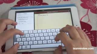 รีวิว iPad mini แบบไทยไทย : EP3 ถ่ายรูป \u0026 Keyboard